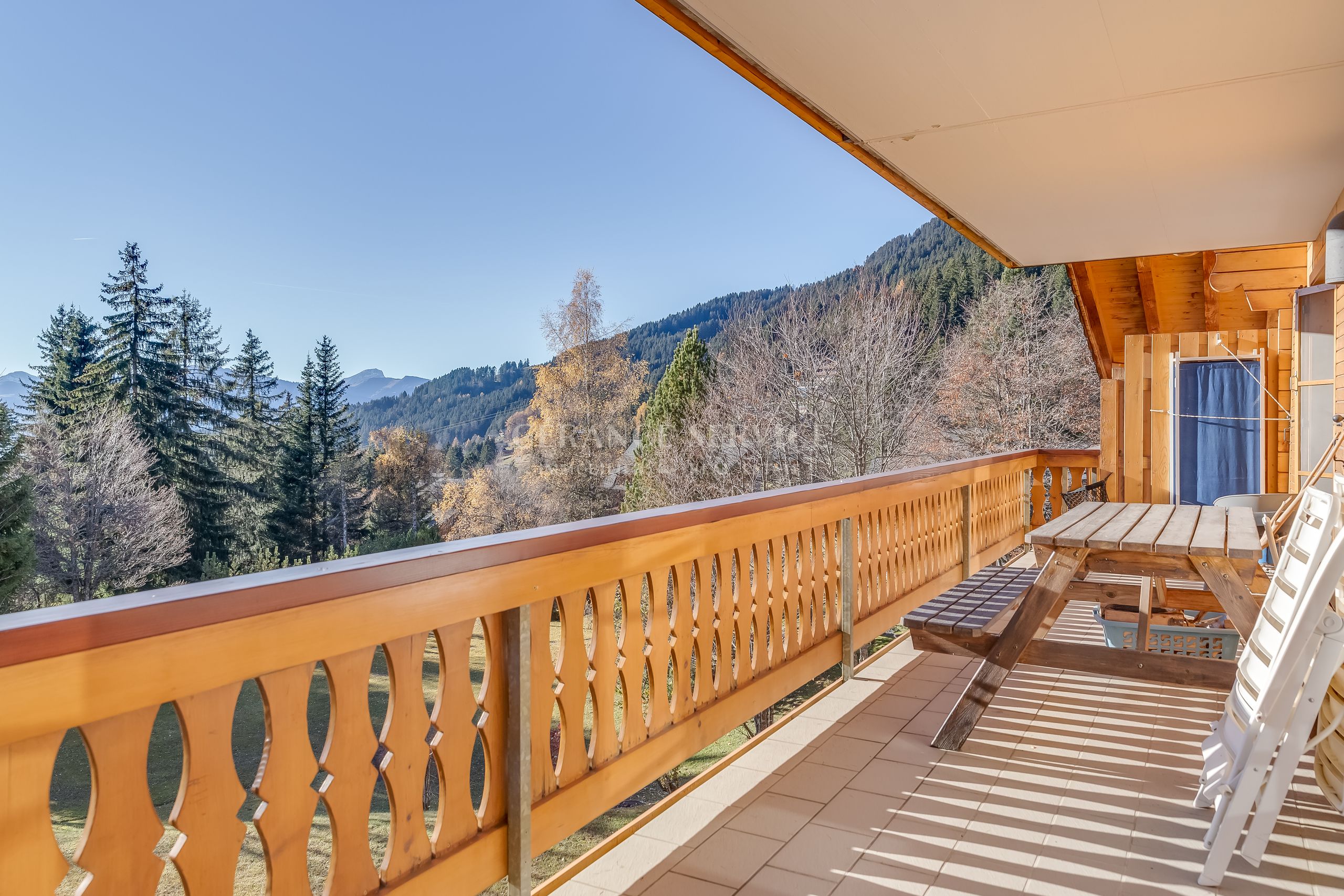 vue appartement Myrtes à vendre Villars sur Ollon