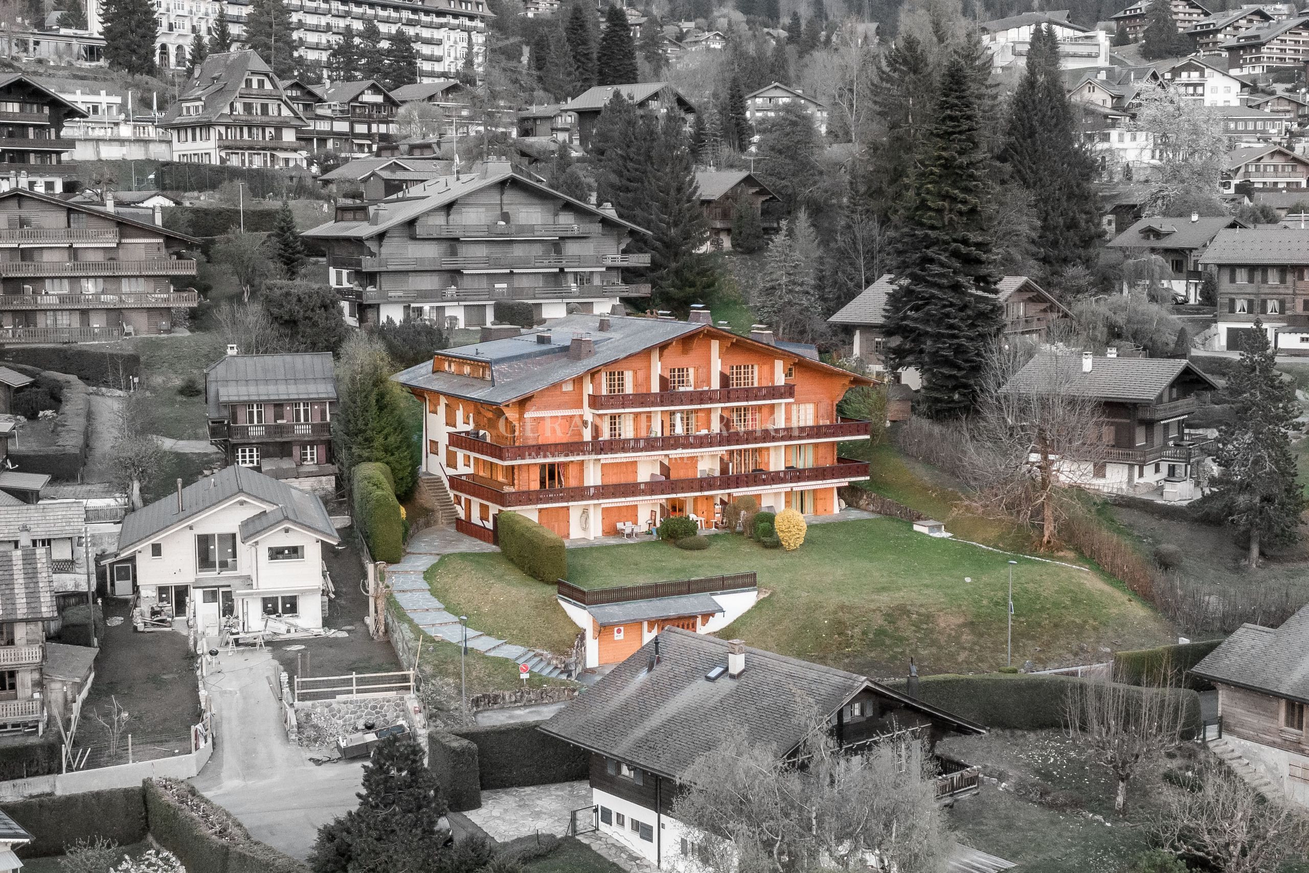 immeuble appartement perce neige à vendre Villars sur Ollon