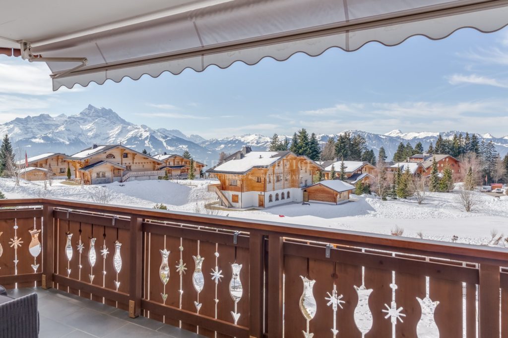 Appartement a vendre Villars-sur-Ollon février 2023 Royalp Duplex vue