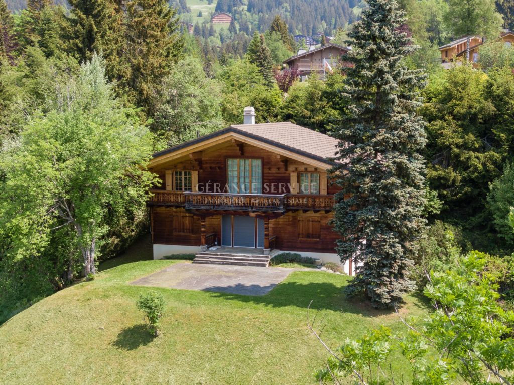 chalet pré aux sources extérieur