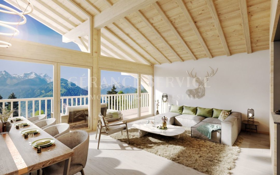 3 appartements et chalets à vendre à Villars-sur-Ollon en Décembre 2023