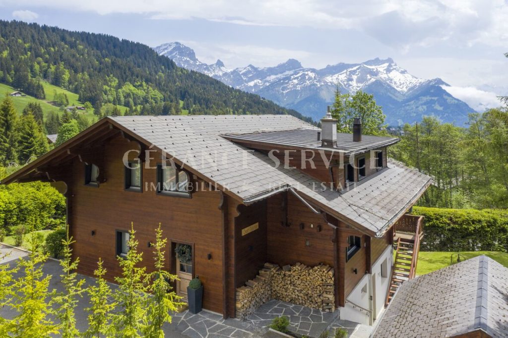 chalet a vendre villars sur ollon melchior exterieur