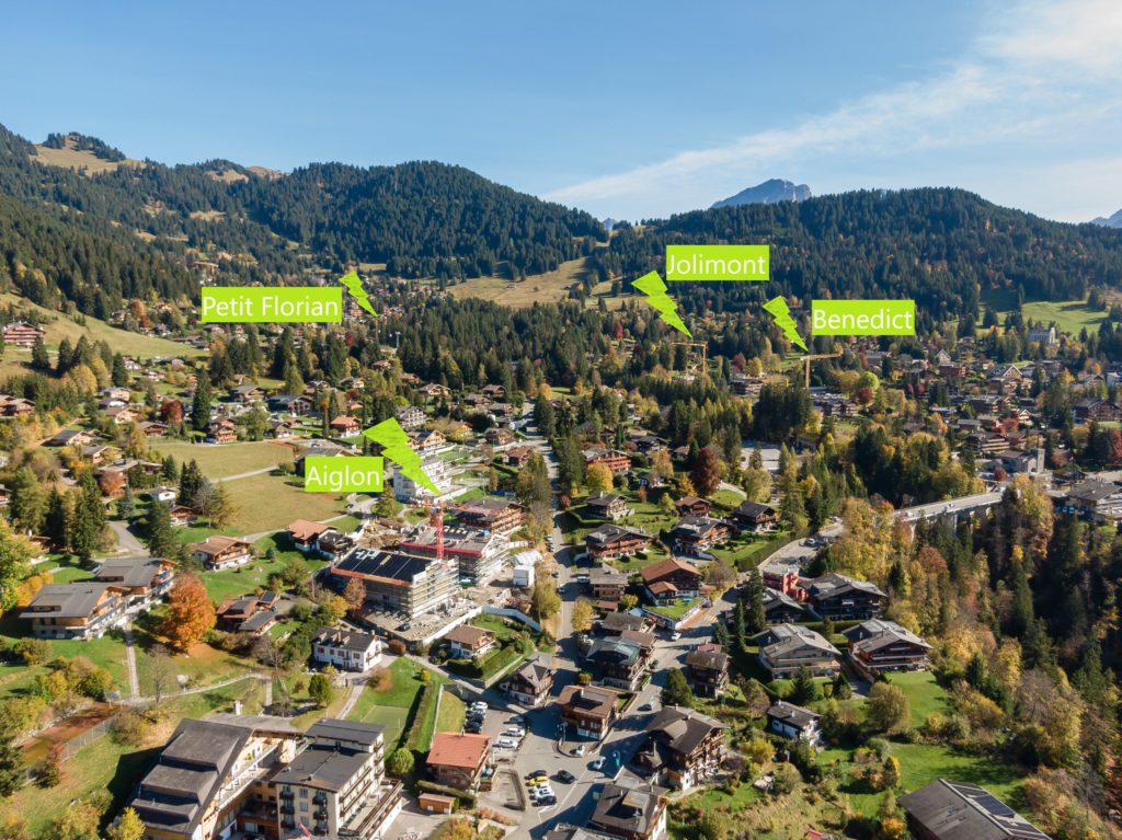 panorama constructions en cours villars sur ollon achat neuf
