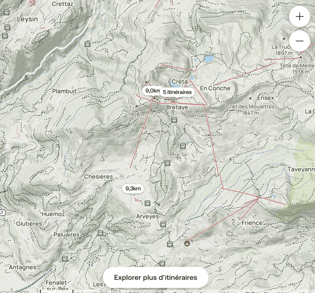 itinéraires rando enfants villars sur ollon 