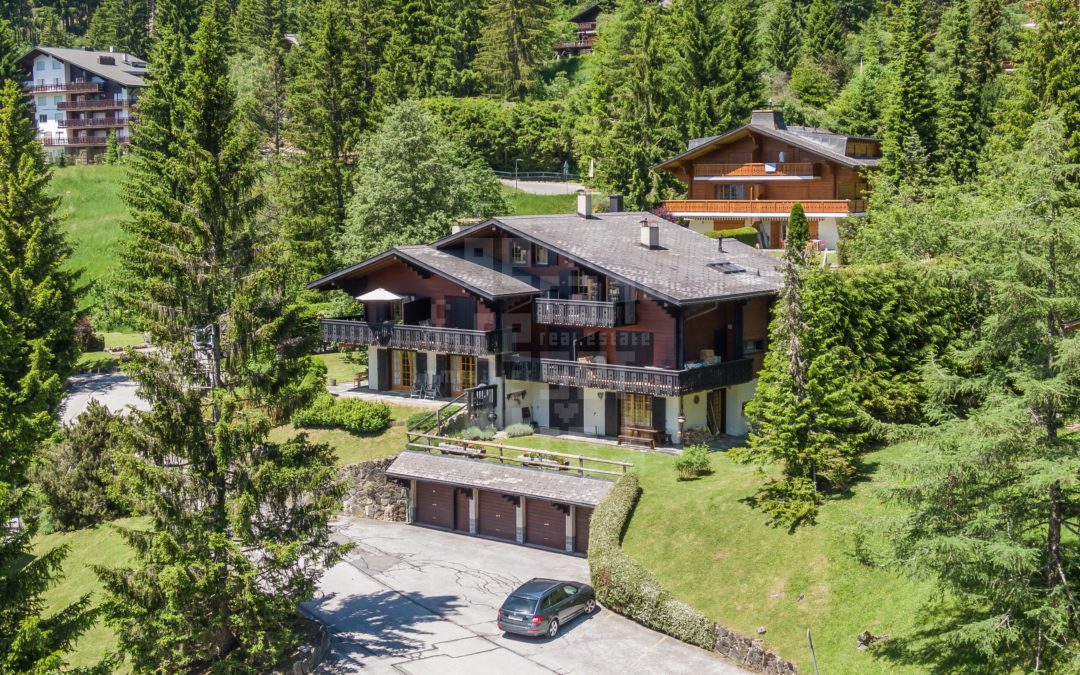 Deux appartements et un chalet à vendre à Villars-sur-Ollon en août 2026