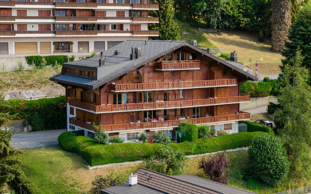 Deux appartements et un chalet à vendre à Villars-sur-Ollon en août 2026